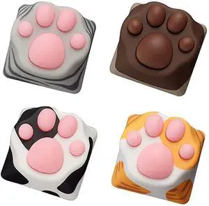 ZOMOPLUS Cute Keycaps,Novelty Cat-Claws ESC Keycap 3D Model Catpaw Custom Key Caps for Cherry MX Switches Mechanical Gaming Keyboard OEM Profile Keycap (4PCS-A) ZOMOPLUS Cute Keycaps,Novelty Cat-Claws ESC Keycap 3D Model Catpaw Custom Key Caps for Cherry MX Switches Mechanical Gaming Keyboard OEM Profile Keycap (4PCS-A)