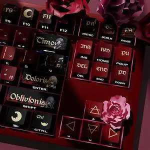 Custom Anime Keycaps,Side Printed Shine Through Japanese Keycaps 126 Keys PBT Dye Sublimation Cherry Profile Keycaps Set for 61/87/104/108 Cherry MX Switches Mechanical Gaming Keyboard DIY Custom Anime Keycaps,Side Printed Shine Through Japanese Keycaps 126 Keys PBT Dye Sublimation Cherry Profile Keycaps Set for 61/87/104/108 Cherry MX Switches Mechanical Gaming Keyboard DIY
