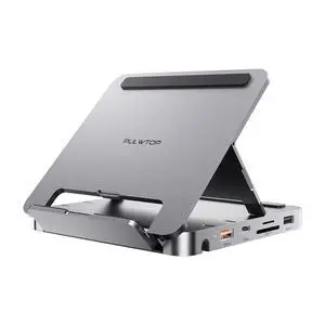 USB C Hub for iPad Pro, Docking Station for iPad M4, 4K@60Hz HDMI, 100W PD Aluminum Hub with SSD Enclosure, Stand Dock for i-Pad Mini 6th Gen, No Support Lightning Port USB C Hub for iPad Pro, Docking Station for iPad M4, 4K@60Hz HDMI, 100W PD Aluminum Hub with SSD Enclosure, Stand Dock for i-Pad Mini 6th Gen, No Support Lightning Port