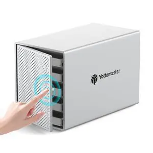 5 Bay External Hard Drive Enclosure with Cooling Fan for 2.5/3.5" SATA HDD/SSD, Direct Attached Storage, Aluminum USB 3.1 Type-C HDD Enclosure Up to 110TB(5x22TB) - PS500C3 5 Bay External Hard Drive Enclosure with Cooling Fan for 2.5/3.5" SATA HDD/SSD, Direct Attached Storage, Aluminum USB 3.1 Type-C HDD Enclosure Up to 110TB(5x22TB) - PS500C3