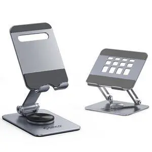 360 Rotating Tablet Stand and Aluminum Phone Stand for Desk Bundle 360 Rotating Tablet Stand and Aluminum Phone Stand for Desk Bundle