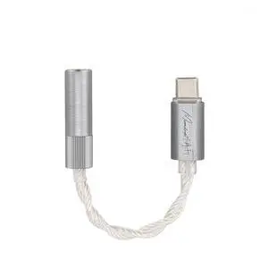 Moondrop Echo B 32Bit/384kHz Portable USB Type C to Headphone DAC/AMP with 4.4mm Full Balanced Jack Adapter Moondrop Echo B 32Bit/384kHz Portable USB Type C to Headphone DAC/AMP with 4.4mm Full Balanced Jack Adapter