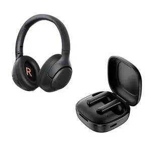 H3 ANC Headphones Black HT05 MeloBuds Black H3 ANC Headphones Black HT05 MeloBuds Black