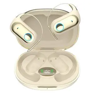 Wireless Bluetooth Open Ear Earbuds Over The Ear Open Ear Headphones Bone Air Conduction Earbuds that Don't Go in Your Ear with Over Ear Hooks Out of Ear Headphones Wireless Bluetooth Open Ear Earbuds Over The Ear Open Ear Headphones Bone Air Conduction Earbuds that Don't Go in Your Ear with Over Ear Hooks Out of Ear Headphones