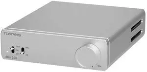 Topping Mini 300 Compact Desktop Power Amplifier 140W*2 TRS/RCA Input Fully Balanced Amplifier (Silver) Topping Mini 300 Compact Desktop Power Amplifier 140W*2 TRS/RCA Input Fully Balanced Amplifier (Silver)