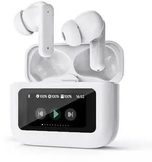 True Wireless Earbuds IPX7 Waterproof Bluetooth 5.4 In Ear Headphones with LED Touch Screen Sports Earbuds Blue Tooth Ear Buds for iPhone Android Phones Active Noise Cancelling TWS Touchscreen Earbuds True Wireless Earbuds IPX7 Waterproof Bluetooth 5.4 In Ear Headphones with LED Touch Screen Sports Earbuds Blue Tooth Ear Buds for iPhone Android Phones Active Noise Cancelling TWS Touchscreen Earbuds