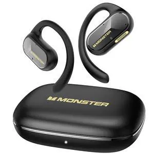 Monster Open Ear AC312 Headphones, Bluetooth 5.4 Wireless Earbuds with Noise Cancelling Mic for Clear Calls, Powerful Sound by 16mm Large Drivers, Touch Control 32H Playtime, IPX5 Waterproof for Sport Monster Open Ear AC312 Headphones, Bluetooth 5.4 Wireless Earbuds with Noise Cancelling Mic for Clear Calls, Powerful Sound by 16mm Large Drivers, Touch Control 32H Playtime, IPX5 Waterproof for Sport