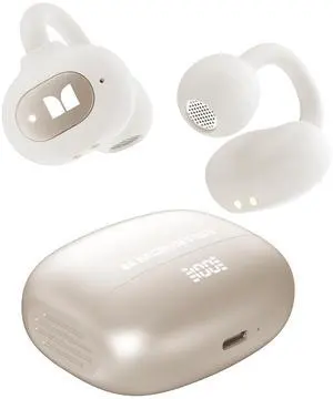 Monster Open Ear AC339 Earbuds, Bluetooth 6.0 Earphones Stereo Sound, Open Ear Clip Wireless Earbuds 40 Hours Playback, with Smart Digital Display Design, Touch Control, IPX6 Waterproof,Beige Monster Open Ear AC339 Earbuds, Bluetooth 6.0 Earphones Stereo Sound, Open Ear Clip Wireless Earbuds 40 Hours Playback, with Smart Digital Display Design, Touch Control, IPX6 Waterproof,Beige