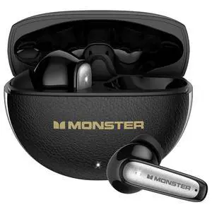 Monster Wireless Earbuds, Bluetooth 6.0 Headphones Deep Bass, Black Monster Wireless Earbuds, Bluetooth 6.0 Headphones Deep Bass, Black
