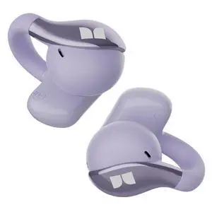 Monster Open Ear AC225 Headphones, Bluetooth 6.0 Wireless Earbuds, Stereo Sound, Lightweight Comfort Clip On Earbuds with ENC Mic for Clear Calls, 36H Playtime, Touch Control, IPX6 Waterproof, Purple Monster Open Ear AC225 Headphones, Bluetooth 6.0 Wireless Earbuds, Stereo Sound, Lightweight Comfort Clip On Earbuds with ENC Mic for Clear Calls, 36H Playtime, Touch Control, IPX6 Waterproof, Purple