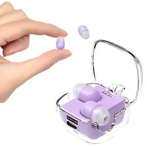 Mini Invisible Small Earbuds Wireless Bluetooth for Small Ears Low Profile Tiny Discreet Smallest Hidden Earbuds for Work Invisible Ear Buds Headphones Lavender Mini Invisible Small Earbuds Wireless Bluetooth for Small Ears Low Profile Tiny Discreet Smallest Hidden Earbuds for Work Invisible Ear Buds Headphones Lavender