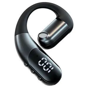 Open Ear Headphones Bluetooth Earpiece Hands Free Blue Tooth Headset with Microphone Ear Piece One Single Ear Bluetooth Earbud Wireless Office Cell Phone Trucker Driver Headsets for Work Open Ear Headphones Bluetooth Earpiece Hands Free Blue Tooth Headset with Microphone Ear Piece One Single Ear Bluetooth Earbud Wireless Office Cell Phone Trucker Driver Headsets for Work