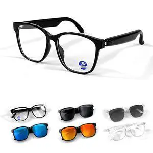 Smart Bluetooth Glasses Sunglasses for Women Men with Speakers Bluetooth 5.3 Eyeglasses Audio Blue Tooth Glasses Smart Bluetooth Glasses Sunglasses for Women Men with Speakers Bluetooth 5.3 Eyeglasses Audio Blue Tooth Glasses