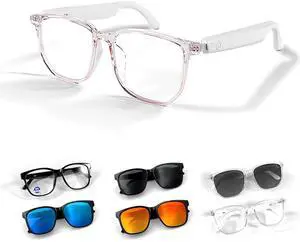 Smart Bluetooth Glasses Sunglasses for Women Men with Speakers Bluetooth 5.3 Eyeglasses Audio Blue Tooth Glasses Smart Bluetooth Glasses Sunglasses for Women Men with Speakers Bluetooth 5.3 Eyeglasses Audio Blue Tooth Glasses