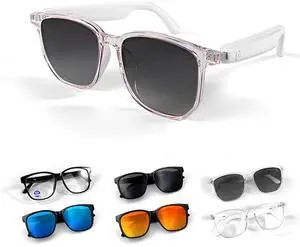 Smart Bluetooth Glasses Sunglasses for Women Men with Speakers Bluetooth 5.3 Eyeglasses Audio Blue Tooth Glasses Smart Bluetooth Glasses Sunglasses for Women Men with Speakers Bluetooth 5.3 Eyeglasses Audio Blue Tooth Glasses