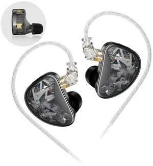 AS24 in Ear Monitor Headphone 24BA Drivers High Performance IEM Earphones with 8 Tuning Switches, Noise Isolation Wired Earbuds for Musicians (Tuning Version,Black,with mic) AS24 in Ear Monitor Headphone 24BA Drivers High Performance IEM Earphones with 8 Tuning Switches, Noise Isolation Wired Earbuds for Musicians (Tuning Version,Black,with mic)