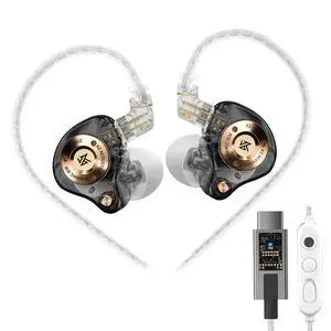 EDZ in Ear Monitor, Sound Isolating HiFi IEM, Clear Sound in All Frequency Stereo Sound Single Dynamic Driver Secure Fit Durability Wired Earbuds for Audio Engineers, Musicians (Black, DSP) EDZ in Ear Monitor, Sound Isolating HiFi IEM, Clear Sound in All Frequency Stereo Sound Single Dynamic Driver Secure Fit Durability Wired Earbuds for Audio Engineers, Musicians (Black, DSP)