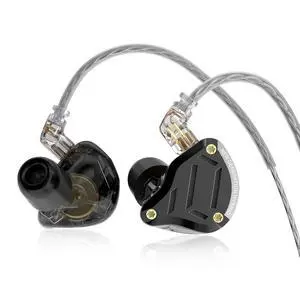 ZS10 Pro 2 in Ear Monitor, 4BA+1DD Hybrid Drivers with 4 Tuning Switches, HiFi Bass Noise Isolation IEM, Clarity in All Frequency Stereo Sound Comfortable Earphones for Audio Engineers (Mic) ZS10 Pro 2 in Ear Monitor, 4BA+1DD Hybrid Drivers with 4 Tuning Switches, HiFi Bass Noise Isolation IEM, Clarity in All Frequency Stereo Sound Comfortable Earphones for Audio Engineers (Mic)