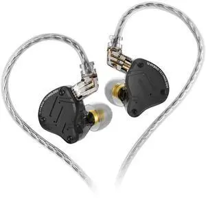 ZS10 PRO X in Ear Monitors, Professional Noise Isolating Wired Earbuds, 1DD+4BA Hybrid 5 Drivers HiFi Bass Stereo Earphones Ear Monitor Headphones for Audiophile Singer Drummer (Nomic) ZS10 PRO X in Ear Monitors, Professional Noise Isolating Wired Earbuds, 1DD+4BA Hybrid 5 Drivers HiFi Bass Stereo Earphones Ear Monitor Headphones for Audiophile Singer Drummer (Nomic)