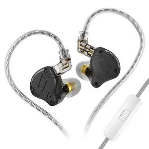 ZS10 PRO X in Ear Monitors, Professional Noise Isolating Wired Earbuds, 1DD+4BA Hybrid 5 Drivers HiFi Bass Stereo Earphones Ear Monitor Headphones for Audiophile Singer Drummer (MIC) ZS10 PRO X in Ear Monitors, Professional Noise Isolating Wired Earbuds, 1DD+4BA Hybrid 5 Drivers HiFi Bass Stereo Earphones Ear Monitor Headphones for Audiophile Singer Drummer (MIC)