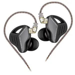 ZVX in Ear Monitor Headphones, Dual Cavity Dynamic Driver HiFi Bass Earphones, All Frequency Balance Stereo Wired Earbuds for Audio Engineers Singer Musician Audiophile (Nomic, Black) ZVX in Ear Monitor Headphones, Dual Cavity Dynamic Driver HiFi Bass Earphones, All Frequency Balance Stereo Wired Earbuds for Audio Engineers Singer Musician Audiophile (Nomic, Black)
