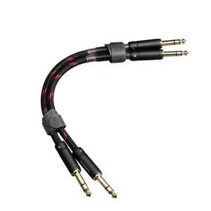 Topping TCT1 HiFi Audio Cable TRS to TRS Large Three core 6.35mm Male to Male Balance Cable (25CM) Topping TCT1 HiFi Audio Cable TRS to TRS Large Three core 6.35mm Male to Male Balance Cable (25CM)