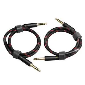 Topping TCT1 HiFi Audio Cable TRS to TRS Large Three core 6.35mm Male to Male Balance Cable (75CM) Topping TCT1 HiFi Audio Cable TRS to TRS Large Three core 6.35mm Male to Male Balance Cable (75CM)
