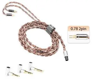 DUNU Lyre PRO Earphone Cable Upgrade Earphone Cable 0.78 2Pin/MMCX Cable (0.78 2 pin) DUNU Lyre PRO Earphone Cable Upgrade Earphone Cable 0.78 2Pin/MMCX Cable (0.78 2 pin)