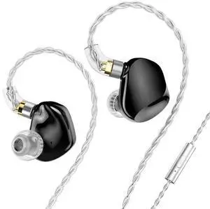 TRN VX PRO+ 1DD+8BA Flagship HiFi Earphones with Detachable Cable (black mic) TRN VX PRO+ 1DD+8BA Flagship HiFi Earphones with Detachable Cable (black mic)