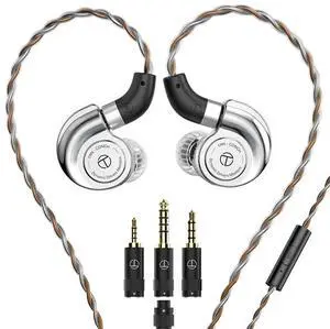 TRN Conch High Performance Dynamic in Ear Monitors Wired Earphone (with mic) TRN Conch High Performance Dynamic in Ear Monitors Wired Earphone (with mic)