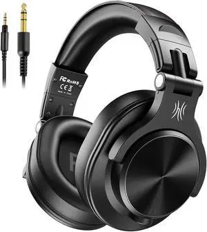A71 Hi Res Studio Recording Headphones Wired Over Ear Headphones with SharePort, Monitoring Mixing Foldable Headset with Stereo Sound, 3.5/6.35MM Jack for PC Computer DJ Guitar Black A71 Hi Res Studio Recording Headphones Wired Over Ear Headphones with SharePort, Monitoring Mixing Foldable Headset with Stereo Sound, 3.5/6.35MM Jack for PC Computer DJ Guitar Black