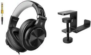 A71D Wired Over Ear Headphones and Headphone Stand A71D Wired Over Ear Headphones and Headphone Stand