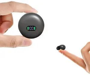 Mini Invisible Earbuds Wireless Bluetooth Blue Tooth Ear Buds for iPhones Android Small Ears Canal Discreet Hidden Tiny Smallest Micro Comfortable Earbuds Low Profile Sleep Headphones for Work Mini Invisible Earbuds Wireless Bluetooth Blue Tooth Ear Buds for iPhones Android Small Ears Canal Discreet Hidden Tiny Smallest Micro Comfortable Earbuds Low Profile Sleep Headphones for Work