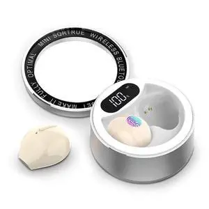 Smallest Invisible Earbuds Wireless Bluetooth Secret Hidden Headphones for Work Comfort Small Tiny Ear Buds for Sleeping Music Mini Sleep Earbuds for Side Sleepers Beige Smallest Invisible Earbuds Wireless Bluetooth Secret Hidden Headphones for Work Comfort Small Tiny Ear Buds for Sleeping Music Mini Sleep Earbuds for Side Sleepers Beige