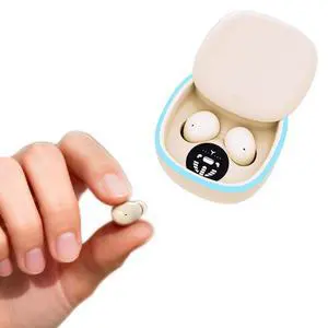 Low Profile Tiny Discreet Hidden Earbuds for Work Sleep Small Mini Invisible Earbuds Wireless Bluetooth for Small Ears Sleeping Invisible Ear Buds Headphones Skin Tone Low Profile Tiny Discreet Hidden Earbuds for Work Sleep Small Mini Invisible Earbuds Wireless Bluetooth for Small Ears Sleeping Invisible Ear Buds Headphones Skin Tone