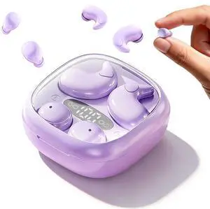 Flat Sleep Mini Invisible Earbuds Wireless Bluetooth, Side Sleepers Flat Sleeping Small Tiny Micro Ear Buds Small Ears Low Profile Smallest Discreet Hidden Earbuds Headphones for Work 2 Pack Flat Sleep Mini Invisible Earbuds Wireless Bluetooth, Side Sleepers Flat Sleeping Small Tiny Micro Ear Buds Small Ears Low Profile Smallest Discreet Hidden Earbuds Headphones for Work 2 Pack