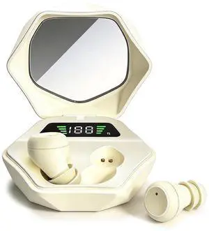 Flat Sleep Earbuds Sleeping Ear Buds Headphones for Side Sleepers Comfortable Discreet Invisible Mini Small Tiny Noise Cancelling Earbuds Sleepinig on Side Wireless Bluetooth Earphones Flat Sleep Earbuds Sleeping Ear Buds Headphones for Side Sleepers Comfortable Discreet Invisible Mini Small Tiny Noise Cancelling Earbuds Sleepinig on Side Wireless Bluetooth Earphones