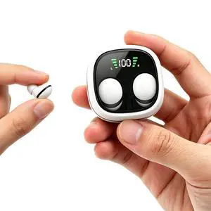 Low Profile Mini Small Invisible Earbuds Wireless Bluetooth Ear Buds for Small Ears Canals Women Kids, Flat Tiny Smallest Micro Discreet Sleep Hidden Headphones Comfortable Earbuds Wireless for Work Low Profile Mini Small Invisible Earbuds Wireless Bluetooth Ear Buds for Small Ears Canals Women Kids, Flat Tiny Smallest Micro Discreet Sleep Hidden Headphones Comfortable Earbuds Wireless for Work