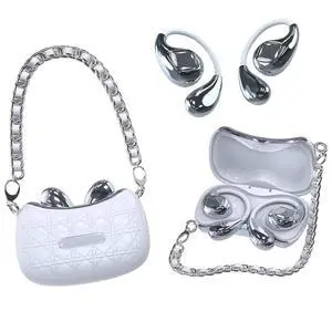Open Over The Ear Earbuds Ear Buds Air Bone Conduction Headphones Wireless Bluetooth Out of Ear Earbuds for Small Ears Canals Women Kids with Ear Loop for Working Out Running Sport Open Over The Ear Earbuds Ear Buds Air Bone Conduction Headphones Wireless Bluetooth Out of Ear Earbuds for Small Ears Canals Women Kids with Ear Loop for Working Out Running Sport