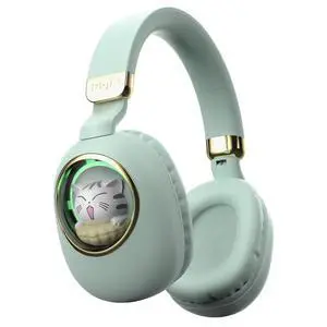 Girls Green Gaming Headset with Microphone Wired & Wireless Noise Cancelling Over Ear Headphones for Kids & School Bluetooth Earbuds Girls Green Gaming Headset with Microphone Wired & Wireless Noise Cancelling Over Ear Headphones for Kids & School Bluetooth Earbuds