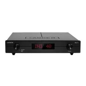 Ladder Bach II R2R Preamplifier Discrete R2R decoding DSD Hi end Single Ended Balanced with Remote Control (Black) Ladder Bach II R2R Preamplifier Discrete R2R decoding DSD Hi end Single Ended Balanced with Remote Control (Black)