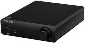 Topping PA3S Power Amplifier MA12070*2 Class D Fully Balanced Single Ended AMP 80W*2 RCA TRS Power Amplifier(Black) Topping PA3S Power Amplifier MA12070*2 Class D Fully Balanced Single Ended AMP 80W*2 RCA TRS Power Amplifier(Black)