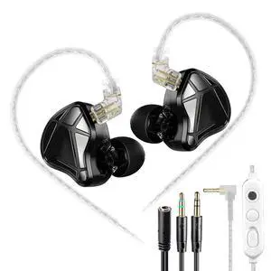 Axas in Ear Monitor for Gaming IEM with Mic Tuned for FPS 3.5 Jack | Great Sound Separation & Spatiality. Wide Frequency Range. High Transparency. Powerful Bass and Detailed Treble Reproduction Axas in Ear Monitor for Gaming IEM with Mic Tuned for FPS 3.5 Jack | Great Sound Separation & Spatiality. Wide Frequency Range. High Transparency. Powerful Bass and Detailed Treble Reproduction