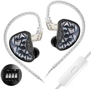 AS24 Pro 24BA in Ear Monitor Headphone IEM with Tuning | Great Sound Separation. Wide Frequency Range. Powerful Bass and Detailed Treble for Serious Listening, Home Studio, Gaming AS24 Pro 24BA in Ear Monitor Headphone IEM with Tuning | Great Sound Separation. Wide Frequency Range. Powerful Bass and Detailed Treble for Serious Listening, Home Studio, Gaming