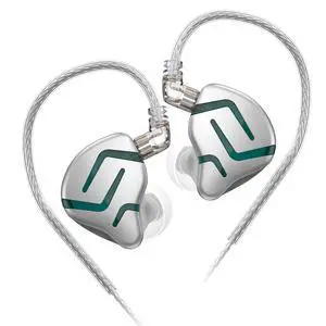 ZES Wired Earbuds, in Ear Headphones, Gaming Earbuds, Noise Isolating Earphones Wired with Electrostatic Dynamic Hybrid Technology, Noise Cancelling Earbuds Wired (Green) ZES Wired Earbuds, in Ear Headphones, Gaming Earbuds, Noise Isolating Earphones Wired with Electrostatic Dynamic Hybrid Technology, Noise Cancelling Earbuds Wired (Green)
