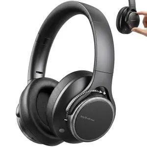 ANC Wireless Bluetooth Hybrid Active Noise Cancelling Headphones Over the Ear Earphones Sound Cancelling Headphone Headset with Noise Cancellation for Airplane Travel Gym Game Adults ANC Wireless Bluetooth Hybrid Active Noise Cancelling Headphones Over the Ear Earphones Sound Cancelling Headphone Headset with Noise Cancellation for Airplane Travel Gym Game Adults