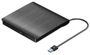 USB 3.0 external optical drive for desktop computers, portable DVD burner for laptops, integrated all-in-one computer with external optical drive, portable device