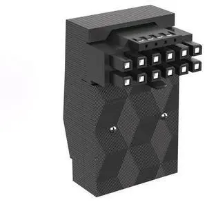 Computer accessories: 3090ti 40 series graphics card, 16P male to 16P female 90-degree A version right-angle adapter