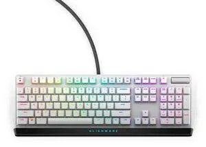 Alienware Low Profile RGB Mechanical Gaming Keyboard AW510K Lunar Light