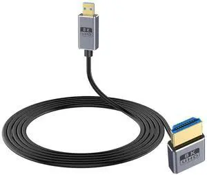 DIXSG Micro HDMI to HDMI 2.1 Cable, Up Angle HDMI Male to Micro HDMI Cable 8K@60Hz, 4K@240Hz, 48Gbps High Speed Compatible with Raspberry Pi 5/Pi 4/GoPro Hero 7 6/S.ony A6000 Camera 4FT/1.2M DIXSG Micro HDMI to HDMI 2.1 Cable, Up Angle HDMI Male to Micro HDMI Cable 8K@60Hz, 4K@240Hz, 48Gbps High Speed Compatible with Raspberry Pi 5/Pi 4/GoPro Hero 7 6/S.ony A6000 Camera 4FT/1.2M
